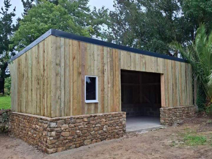 Construction ossature bois Valognes